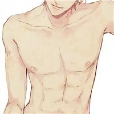 猛男必备腹肌的男头