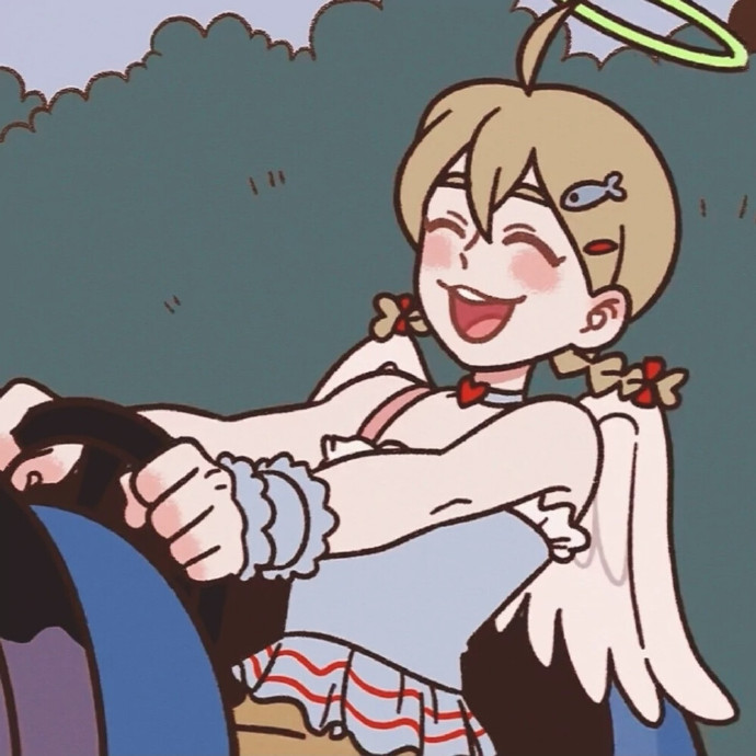 适合夏天的一组可爱情侣微信头像