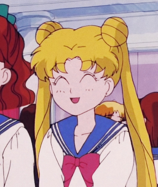 《美少女战士》月野兔&大阪奈留闺蜜微信头像