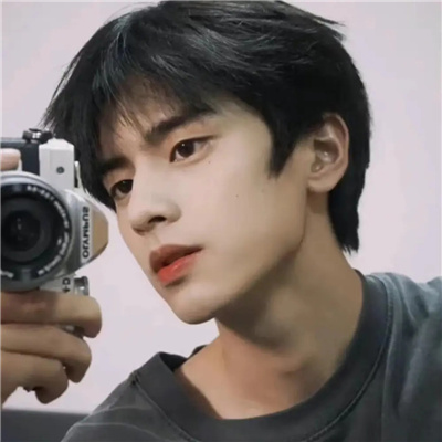 胶片质感复古男头