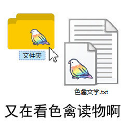 好笑色禽鸟表情包