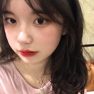 甜美可爱少女心粉色系女生微信头像