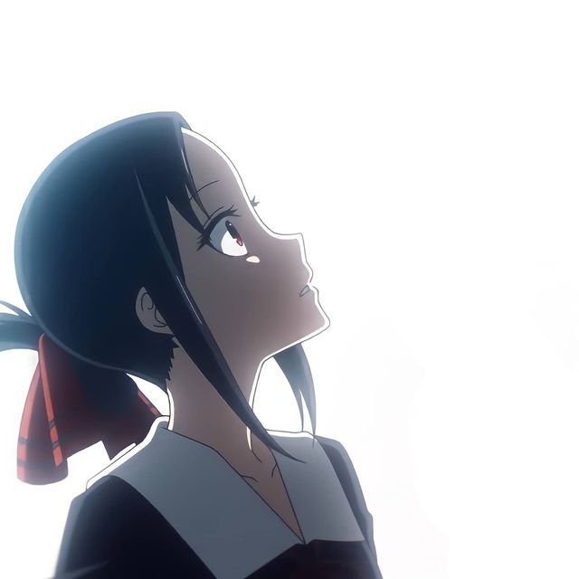 《辉夜大小姐想让我告白》情侣微信头像