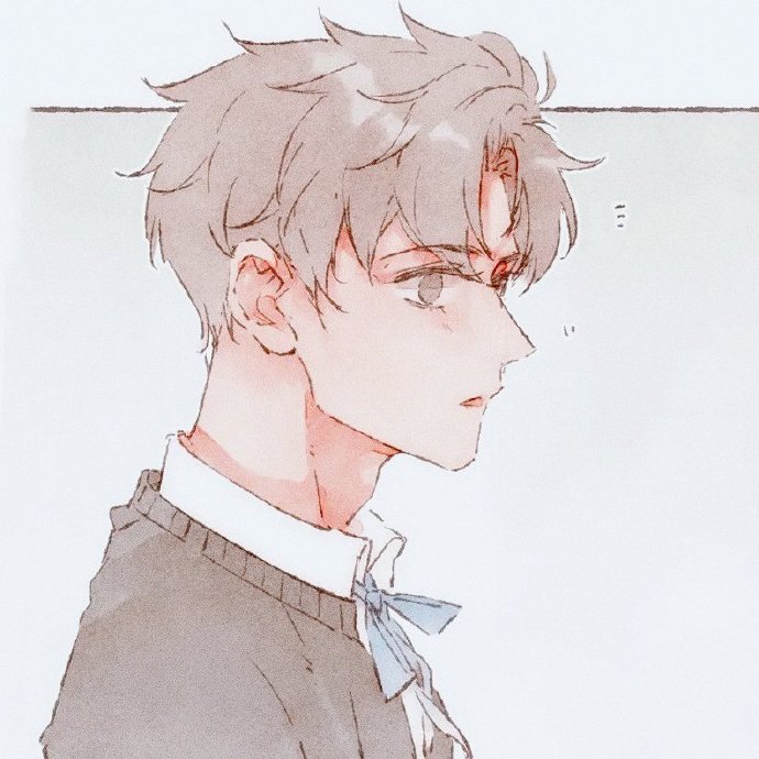 二次元卡通帅气微信头像