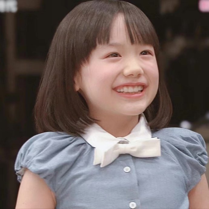 可爱萌娃笑一个微信头像