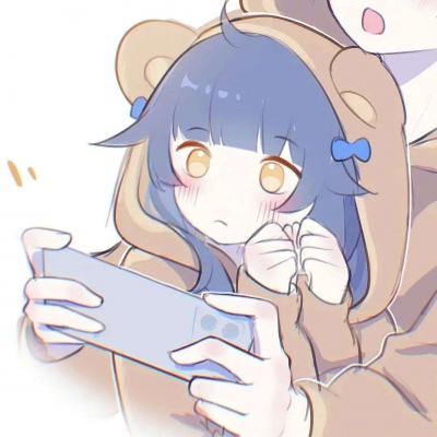 新款一左一右动漫情侣微信头像