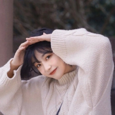 ins风温柔好看小清新的女生头像