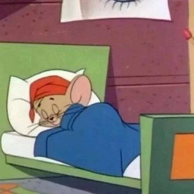 猫和老鼠卡通情侣微信头像