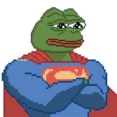 像素版超人动漫头像