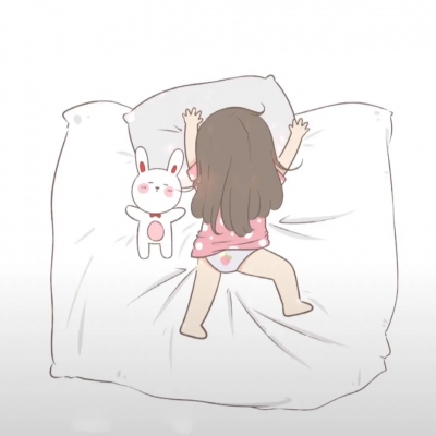 动漫可爱卡通情侣微信头像