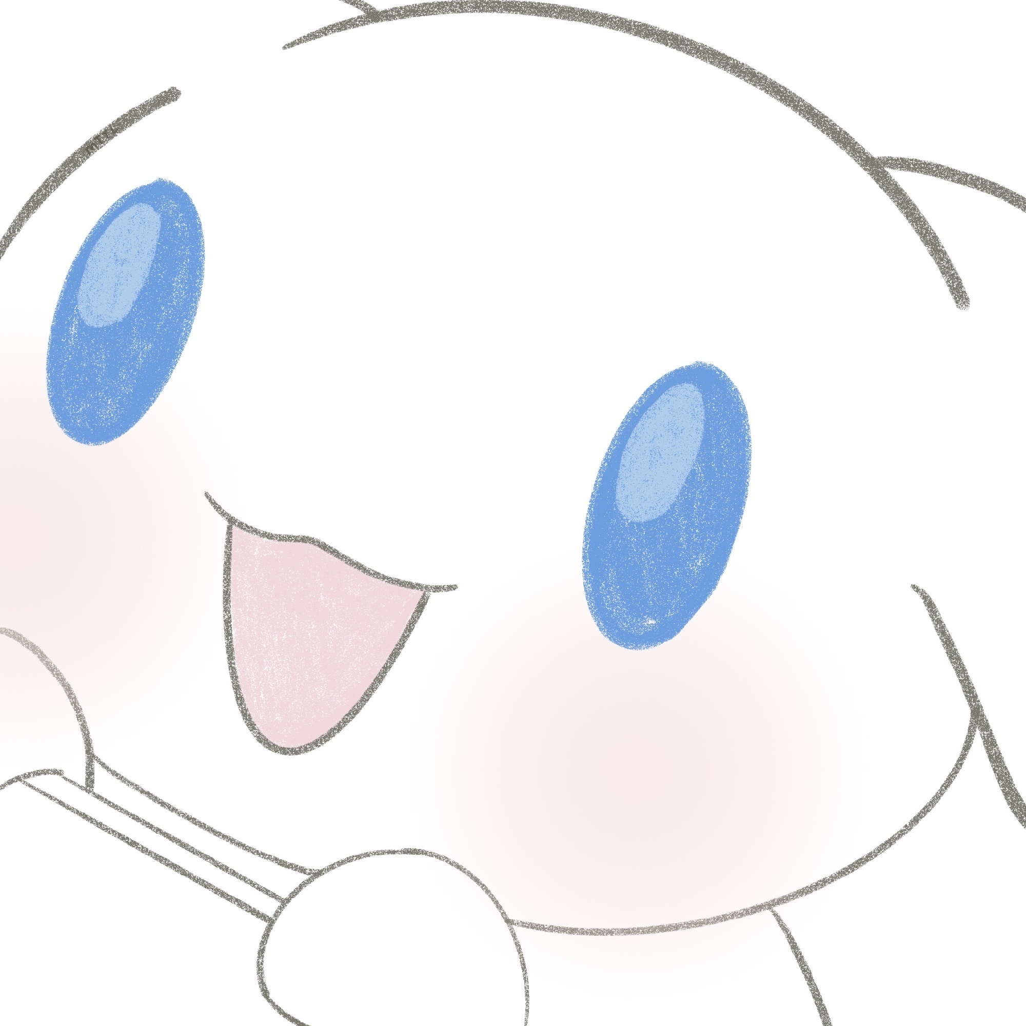 手绘可爱玉桂狗微信头像