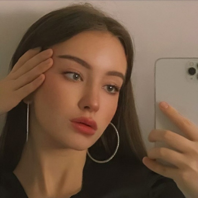 清纯可爱的欧美风高颜值头像