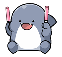 超可爱的卡通小鲨鱼动态微信表情包