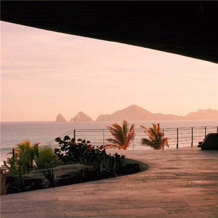 唯美浪漫的意境夕阳微信背景图