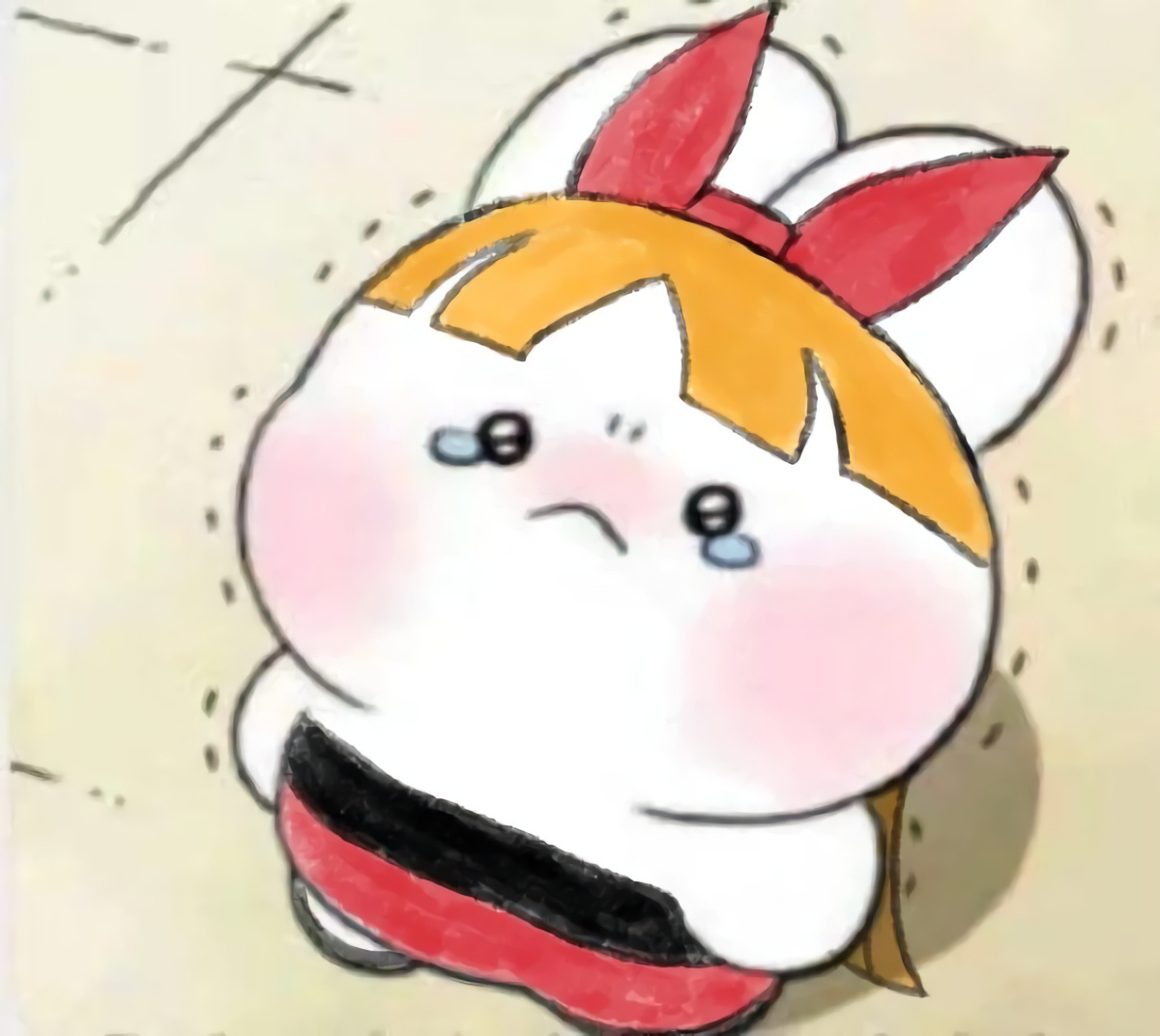 奶油泡芙兔闺蜜微信头像