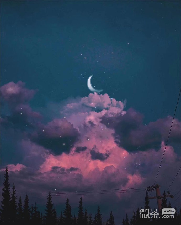 梦幻唯美的微信素材图片