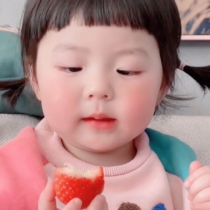 人类幼崽呆萌可爱微信头像