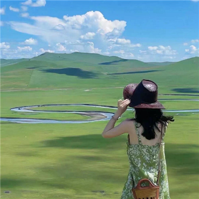 风景系很温柔的女头