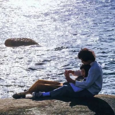 很有氛围感又甜美的情头