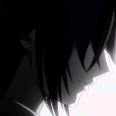 ins风丧系动漫男生微信头像