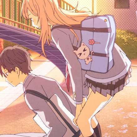 《四月是你的谎言》情侣微信头像