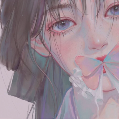 伤感丧系二次元女头