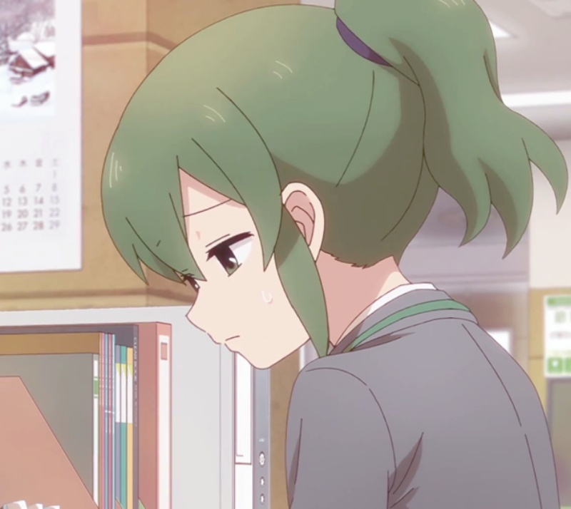 《关于前辈烦人的事！》五十岚双叶可爱微信头像