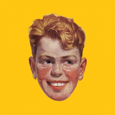 复古欧美Q版微信头像