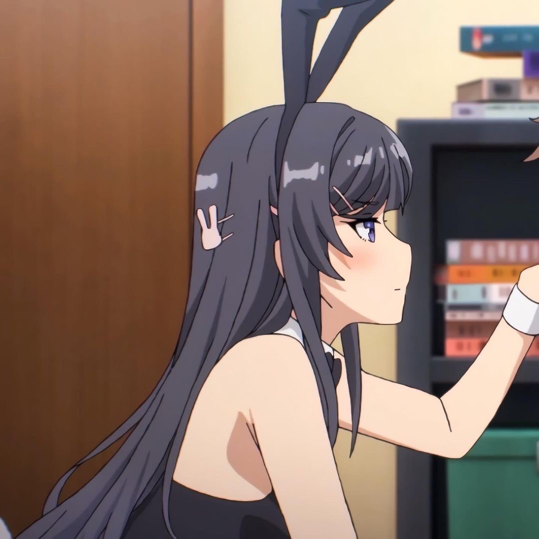 《青春猪头少年不会梦到兔女郎学姐》樱岛麻衣&梓川咲太情侣微信头像