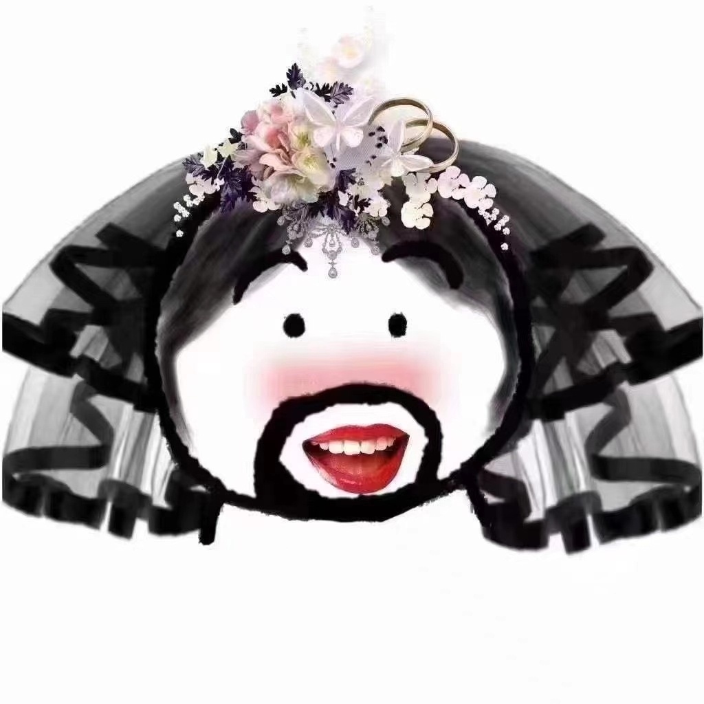 大叔脸小姐姐微信头像