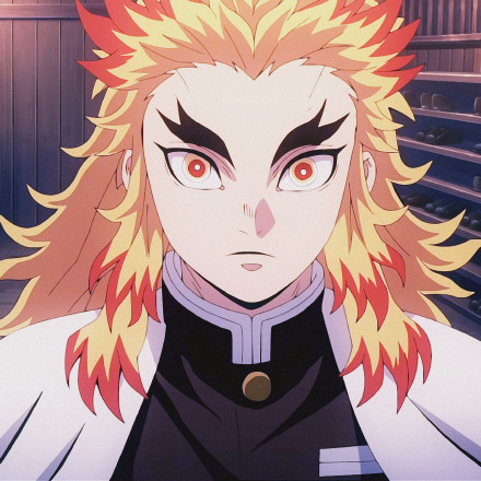 《鬼灭之刃-无限列车篇》炎柱炼狱杏寿郎微信头像