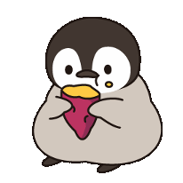 超可爱的企鹅动态微信表情包