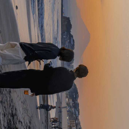 说不出来的浪漫甜蜜感的双人情侣图片