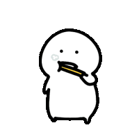 卡通可爱线条小人微信表情包