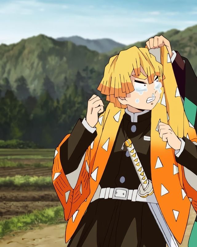 《鬼灭之刃》我妻善逸&灶门炭治郎微信头像