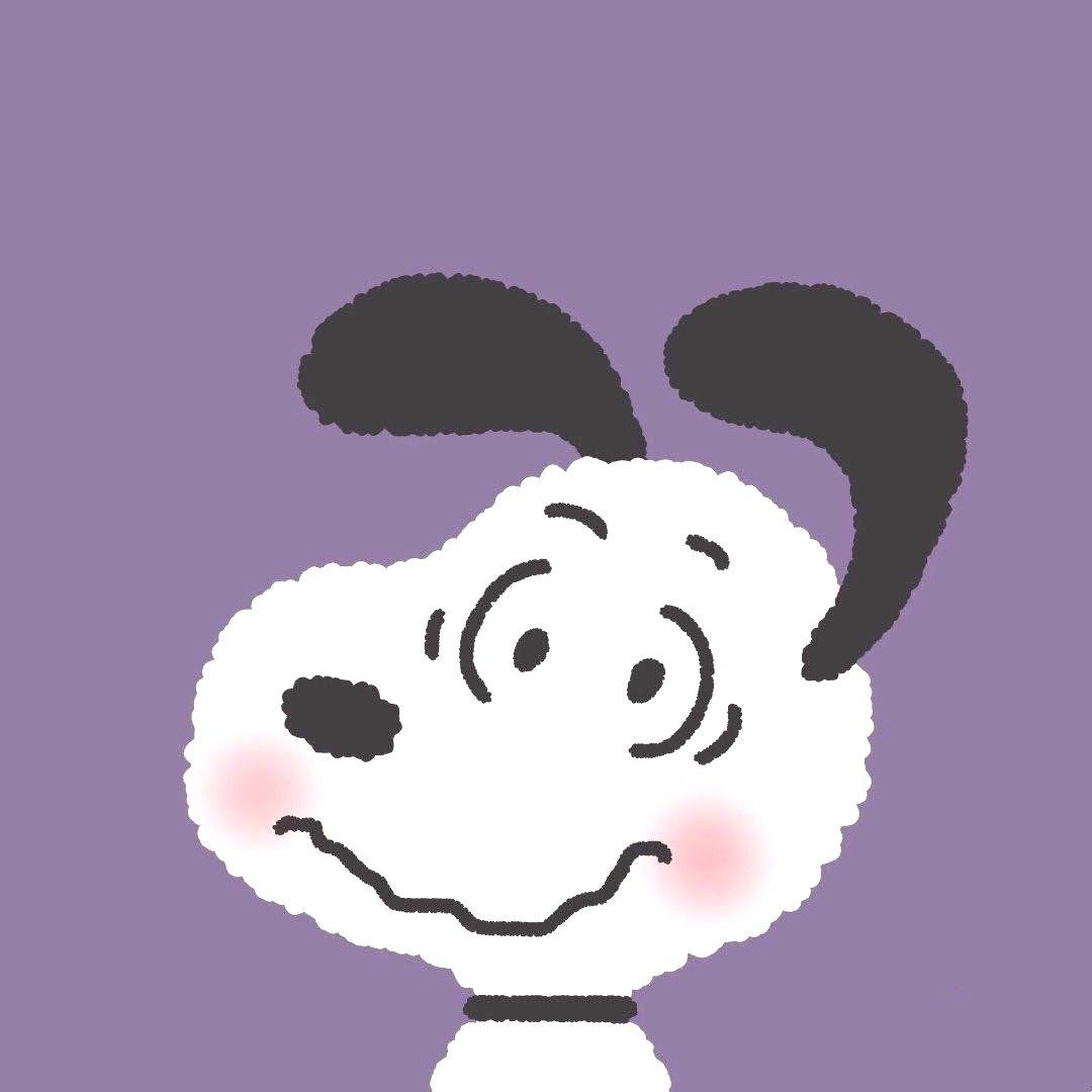 手绘史诺比可爱微信头像