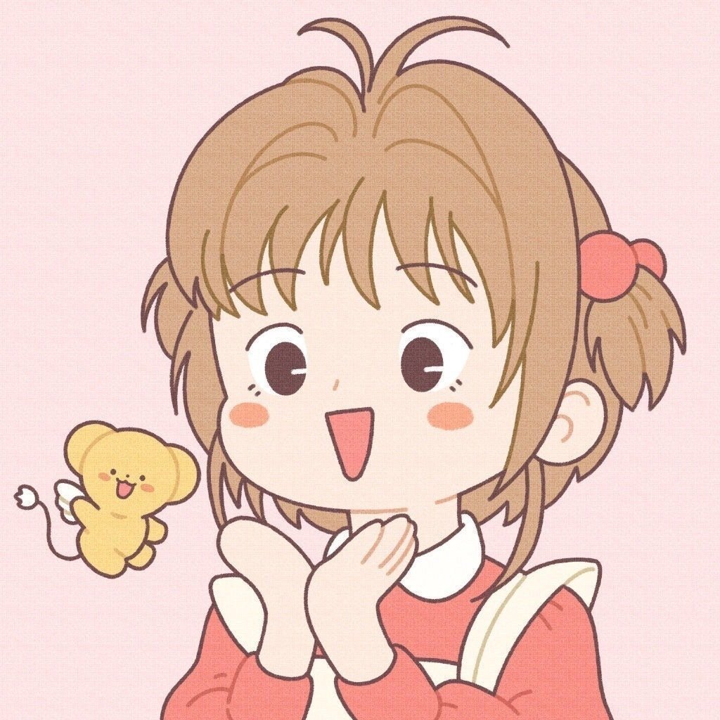 手绘动漫可爱风微信头像