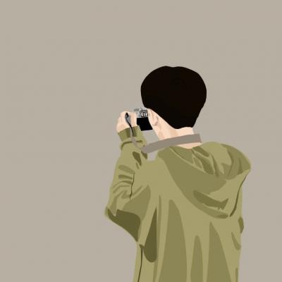 俏皮卡通动漫情侣头像