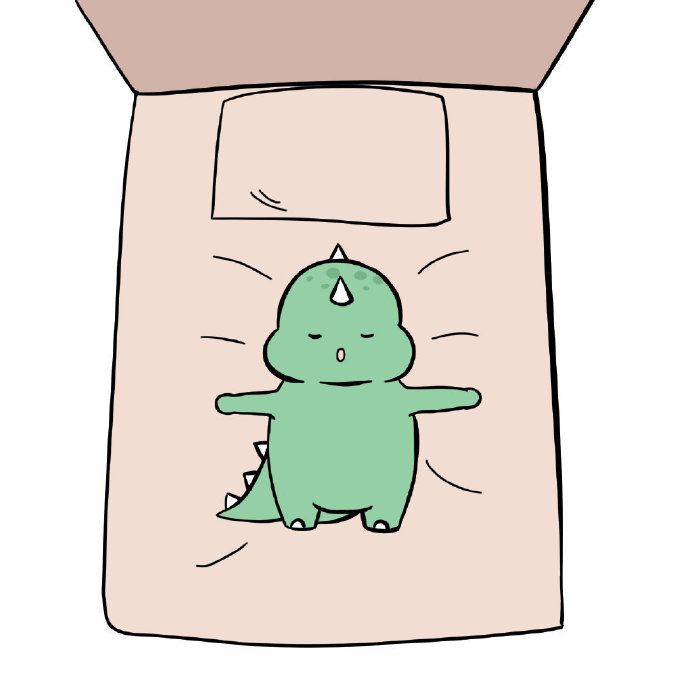 小可爱小恐龙微信头像