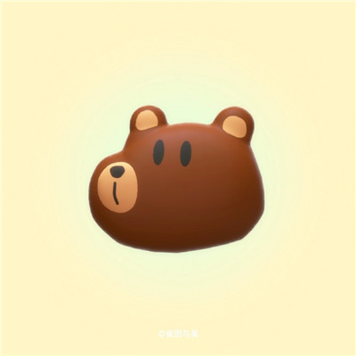 比较独特可爱的动物立体微信头像