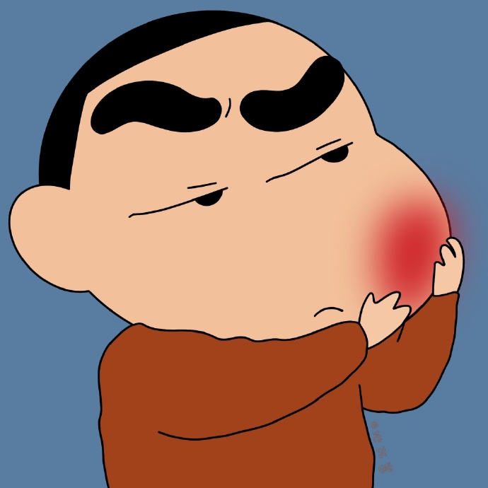 蜡笔小新一家子的情侣微信头像