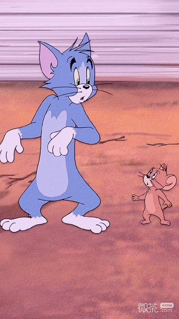 经典动画猫和老鼠微信背景图