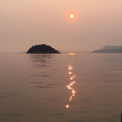 ins唯美夕阳风景微信头像