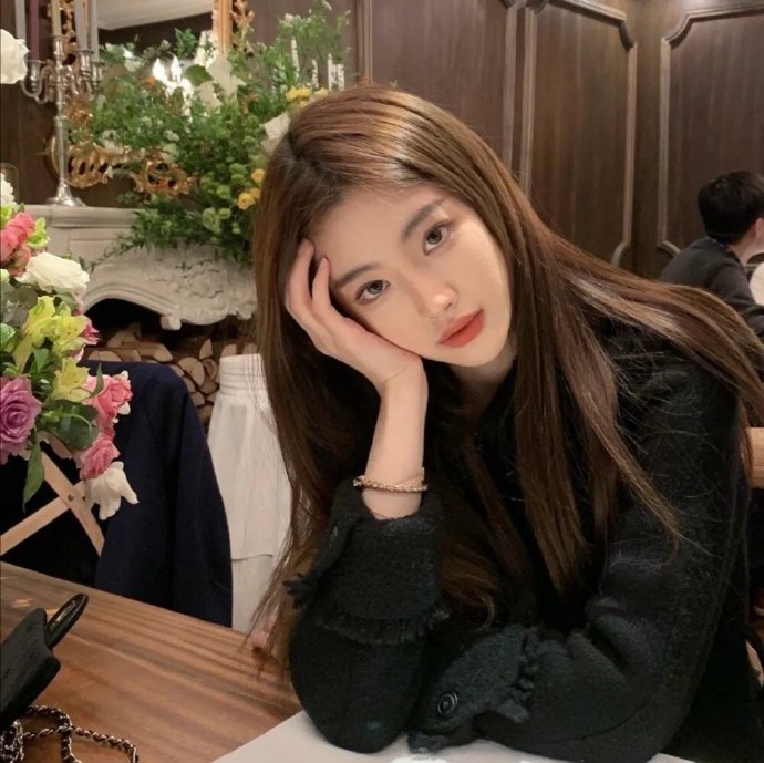 复古精致超美的女生头像