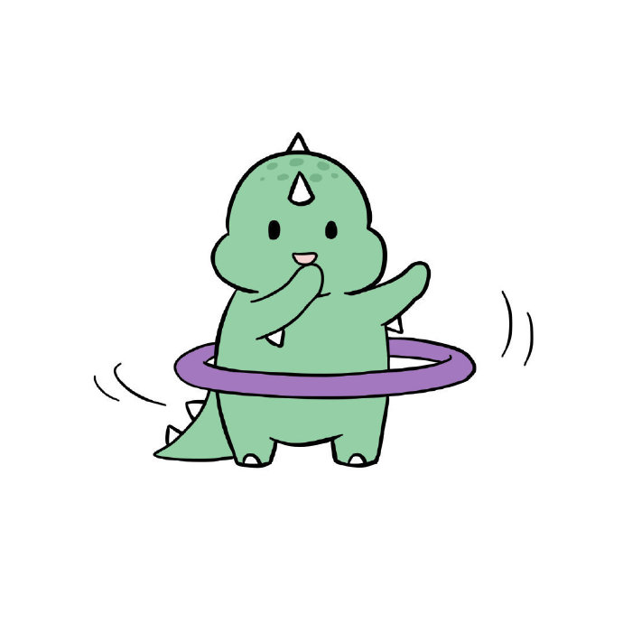 小可爱小恐龙微信头像