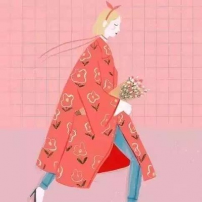 文艺风动漫女生微信头像