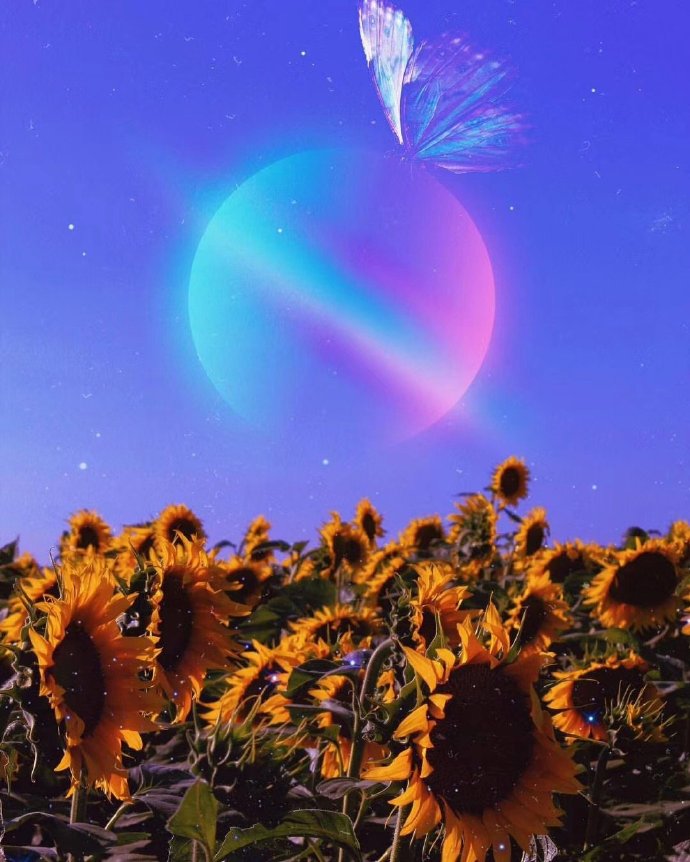 梦幻唯美的微信素材图片