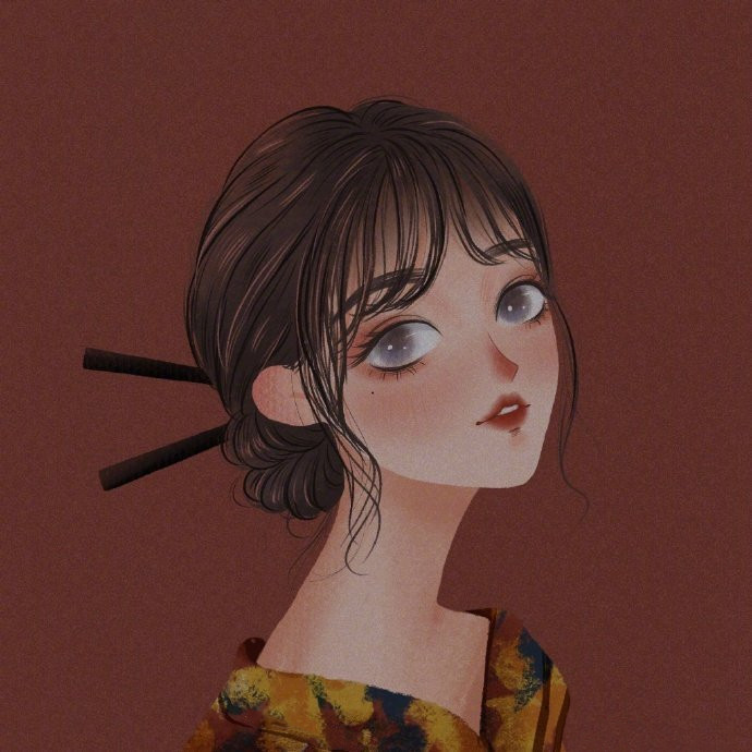 个性卡通手绘微信头像