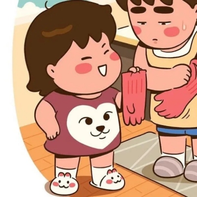 动漫可爱卡通情侣微信头像