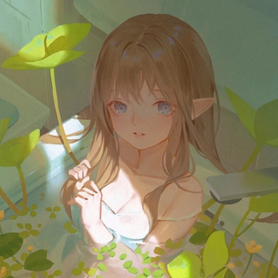 小清新唯美的女生动漫卡通头像